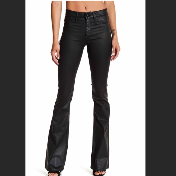 DL1961 Denim - DL1961 Black Oil Slick Flare Bootcut Jeans
